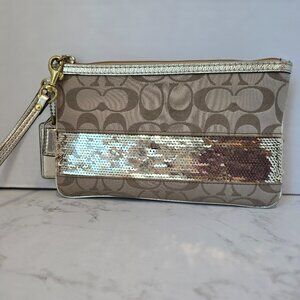 Coach Wristlet/ Clutch